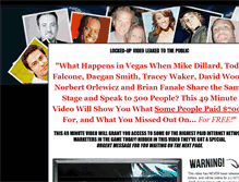 Tablet Screenshot of livethedreamdvd.com